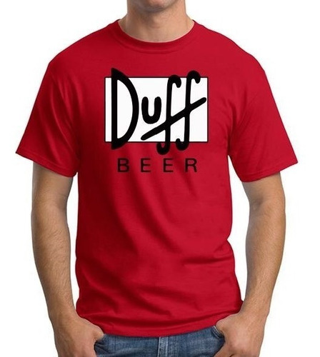 Remera Duff Cerveza Los Simpson Hombre Mujer Algodón