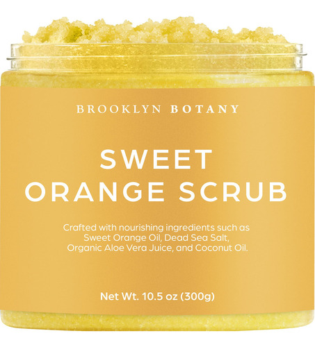 Brooklyn Botany - Exfoliante De Naranja Dulce Para El Cuerp.