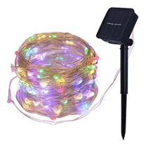 Comprar Guirnalda Guía De 200 Mini Luces Led Luciérnagas Solares