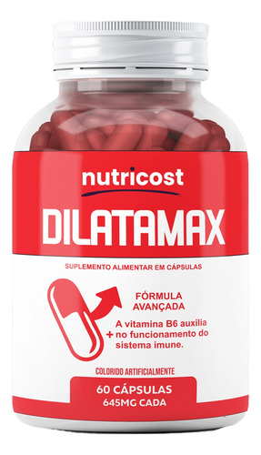 Dilatamax 60 Capsulas Formula Avançada - Loja Oficial