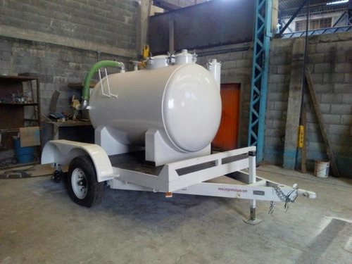 Remolque Con Tanque Séptico Para Desazolve, Cap. 2,500 Lts