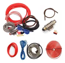 Comprar 4ga Cables Rca De Audio Kit Instalacion De Cables Audio Auto