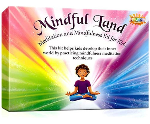 Juego De Cartas Mindful Land Therapy Para Niños - Kit De Med