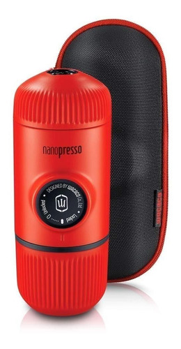 Cafetera portátil Wacaco Nanopresso manual roja expreso