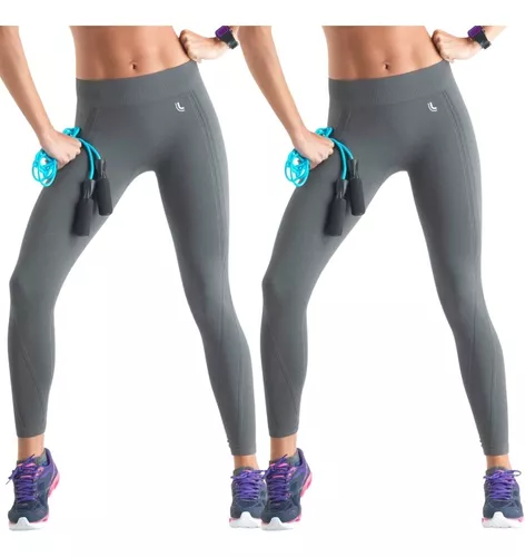 Calça Legging Fitness Max Lupo Sport (71053-001) Cinza :: lingerie