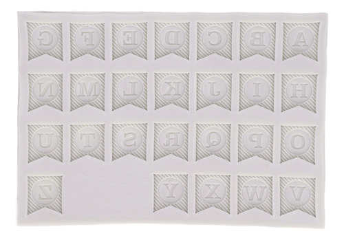 Alphabet Chocolate Molds Fondant Silicone Mold Diy Flexible