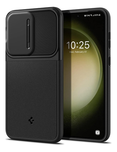 Funda Spigen Optik Armor Para Galaxy S23 Negro