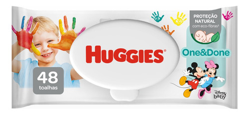 Lenços Umedecidos One & Done 48 Unidades Huggies