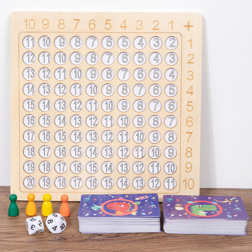Tablero De Madera De Doble Cara Montessori Para Niños,