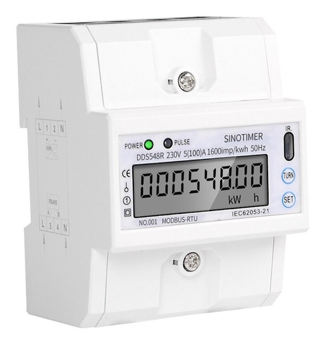 Medidor De Energia Monofasico Dds548r.