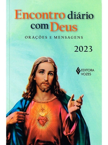 Encontro diário com Deus 2023: Orações e mensagens, de (Organizador) Pasini, Edrian Josué. Editorial Editora Vozes Ltda., tapa mole en português, 2022