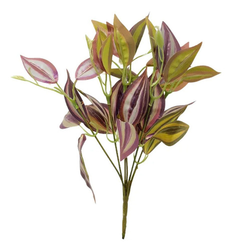 Ramo Artificial Jardin Vertical Planta Decorativa Color N3