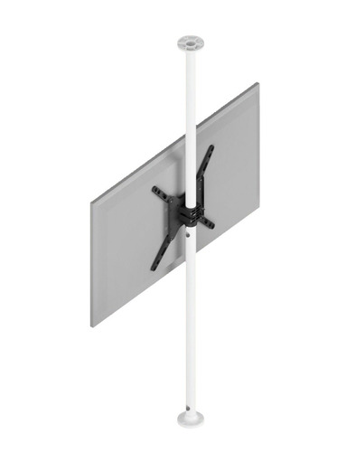 Suporte Tv 10 A 65 Teto Ao Móvel Ou Móvel Ao Móvel - Branco