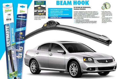 Plumas Limpiaparabrisas Beam Hook Mitsubishi Galant 04 A 12