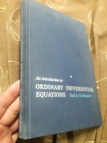 Libro Ecuaciones Diferenciales Ordinarias Coddington 
