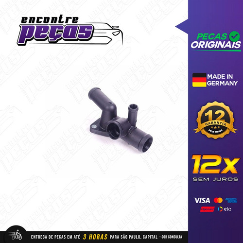 Flange Água Motor Golf 1.8 Turbo 150cv 1997 A 2005 Original