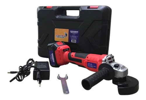 Esmerilhadeira Angular A Bateria 21v Importway Com Maleta