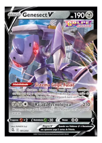 Carta Pokémon Original Genesect V 185/264