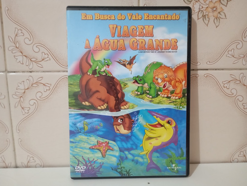 Dvd Desenho Em Busca Do Vale Encantado - Original Raro (Usado)