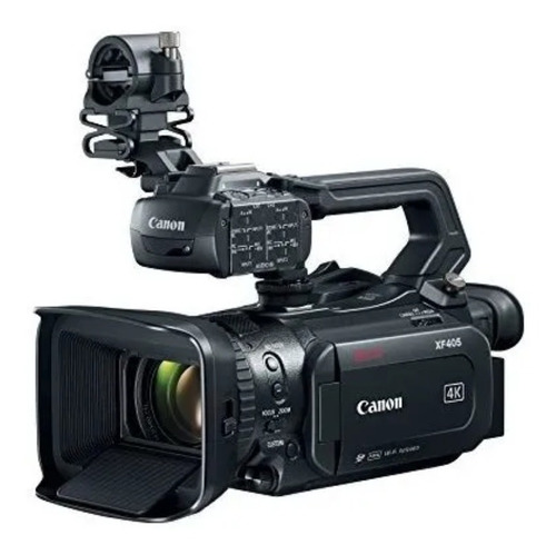 Videocámara Canon XF405 4K PAL negra