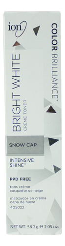 Tinte Permanente En Crema Snow Cap
