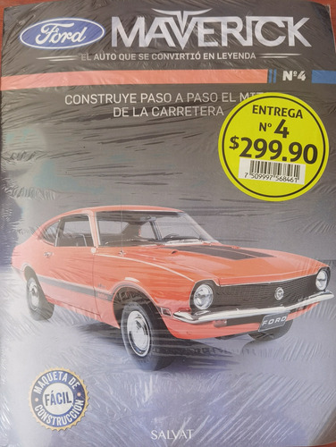 Ford Maverck A Escala 1/8 Fasciculo 4