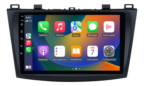 Radio Android Mazda 3 2009/13 8core Carplay Androidcar Qled