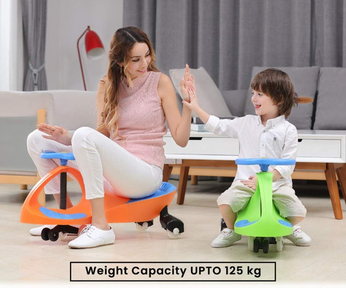 Imagen 7 de 10 de Carrito Montable Swingcar Plasmacar Gogó - Llantas Luminosas