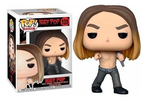 Funko Pop Rocks Iggy Pop Iggy Pop 135 41240