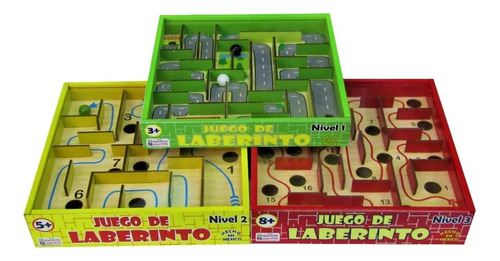 Juego Laberinto De Madera Por Nivel