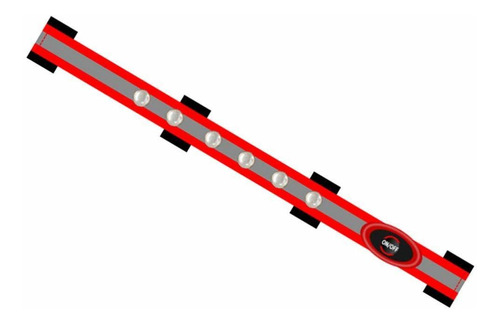 Popetpop Rojo Led Luz Caballo Frente Collar Visibilidad