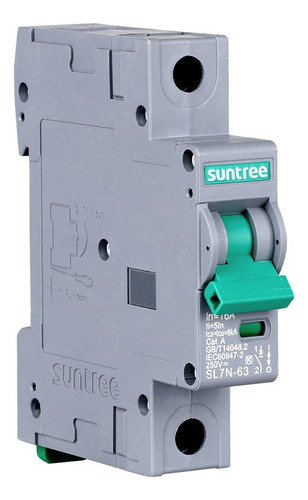 Suntree Disyuntor Cc Un Solo Polo 16 Amperio Para Sistema