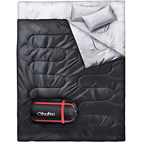 Double Sleeping Bag,  Sleeping Bags For Adults With 2 P...