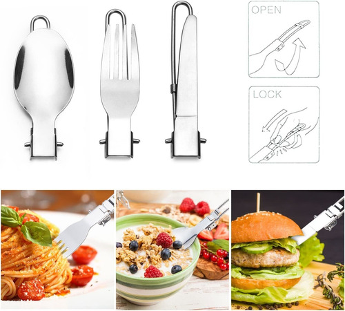 Cocina Portátil Odoland Para Camping, Kit Completo