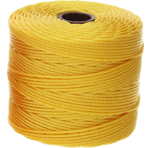 S-lon Superlon Twisted Nylon Bead Cord Bobina De 77 Yar...