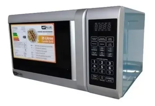 Horno microondas Hitplus CM206D 🍖🍗🍲 Color: Blanco Características: 20  litros de capacidad 700 watts de potencia microondas 10 niveles de po…