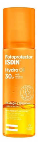 Fotoprotector Isdin Spf 30 Hydro Oil Bifáfico Protege Y Broncea Protector Solar Piel Sensible