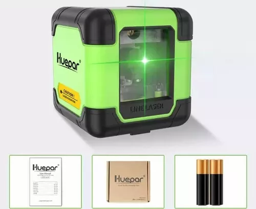 NIVEL LASER VERDE GIRATORIO 360º HUEPAR