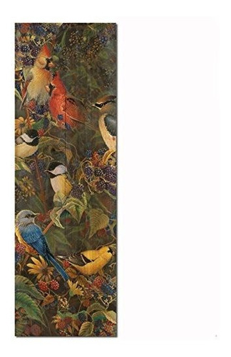 Gti-gallery-wa-412 Bbsb Berry Wall Art Bush Pájaros Cantores