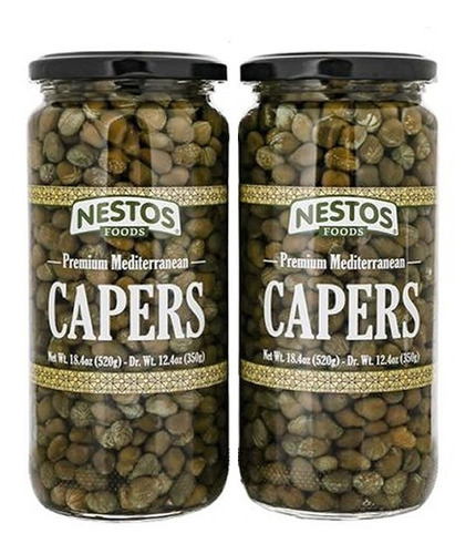 Nestos Alcaparras De Grecia 520g X 2 Und - G A $50