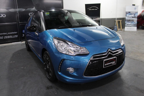Citroen Ds3 1.6 Thp Sportchic 2013 Azul/negro
