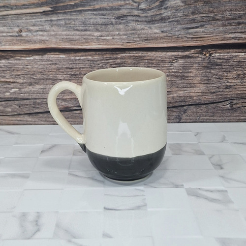 Taza De Cerámica Blanco/negro