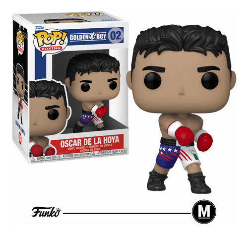Figura De Acción Golden Boy Oscar De La Hoya De Funko Pop!