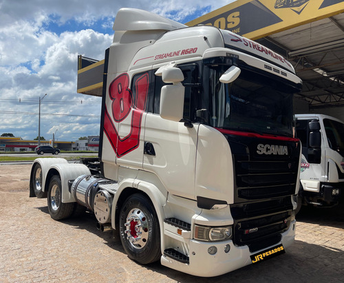 Scania R620 Streamline V8 Ano 2015 Automático Completo 6x2