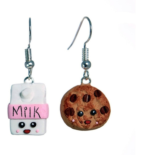 Aretes De Galleta Choco-chips Y Leche - Famo 