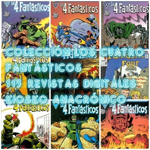 Colección Revista: Los 4 Fantásticos, Muchos Episodios