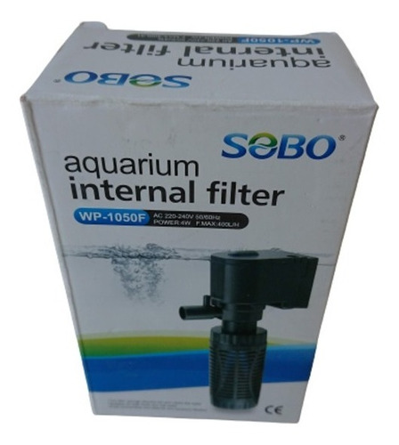 Filtro Sobo Wp-1050f Acuario 30-60 Litros Peces Tortugas