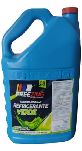 Refrigerante Freezing Verde Galón 3,790 Lts  Promo