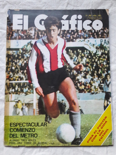 El Gráfico Nº 2734 Año 1972 - Poster Con La Guia Del Futbol