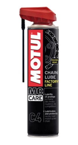 Motul C4 400ml Spray Lubrificante Corrente Moto Chain Lube